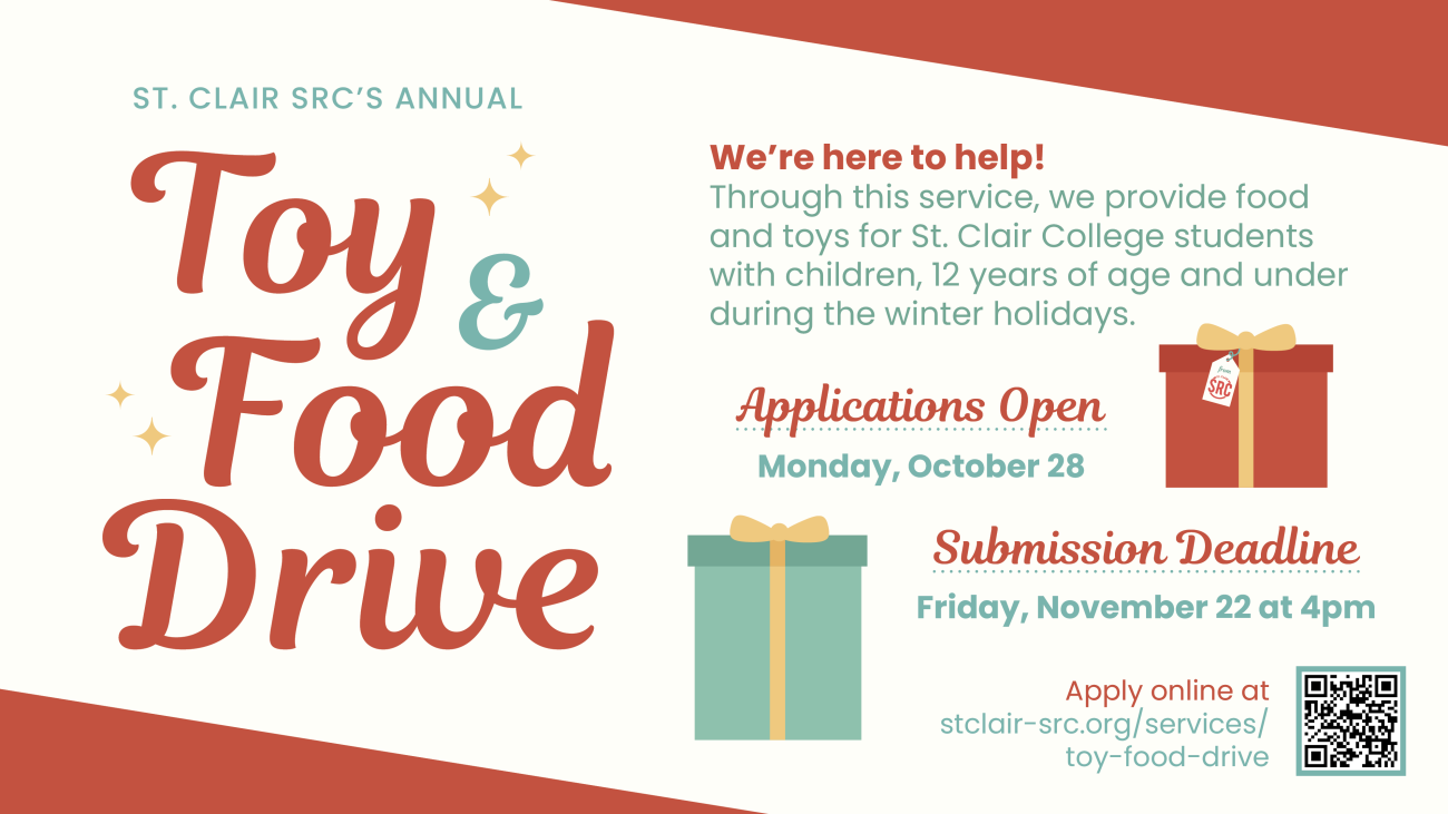 Toy & Food Drive Graphic